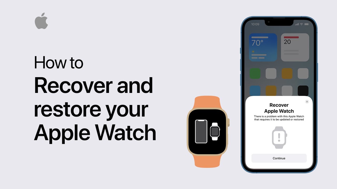 How to recover and restore your Apple Watch | Apple Support