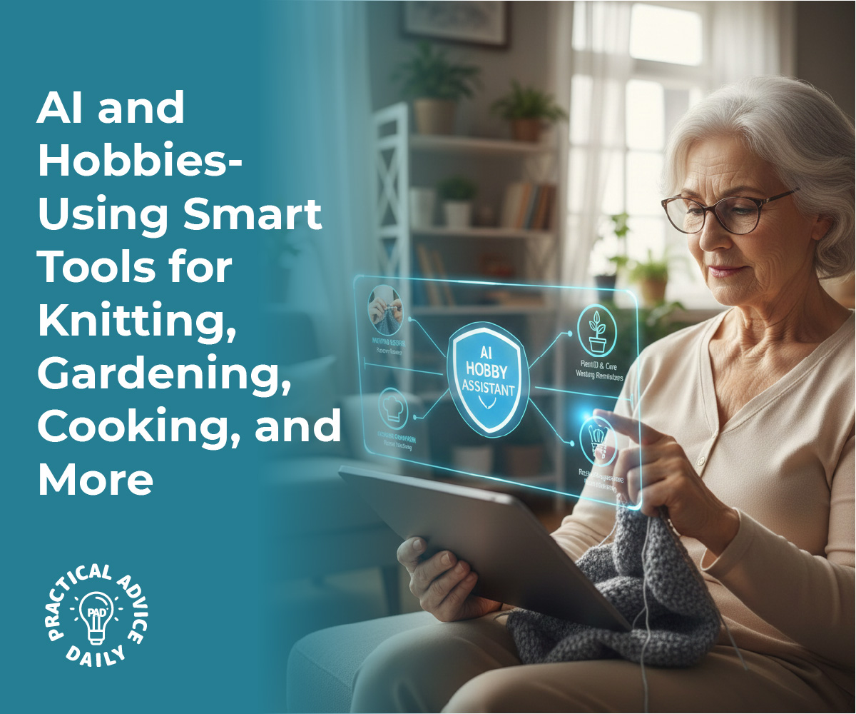 AI and Hobbies: Using Smart Tools for Knitting, Gardening, Cooking, and More