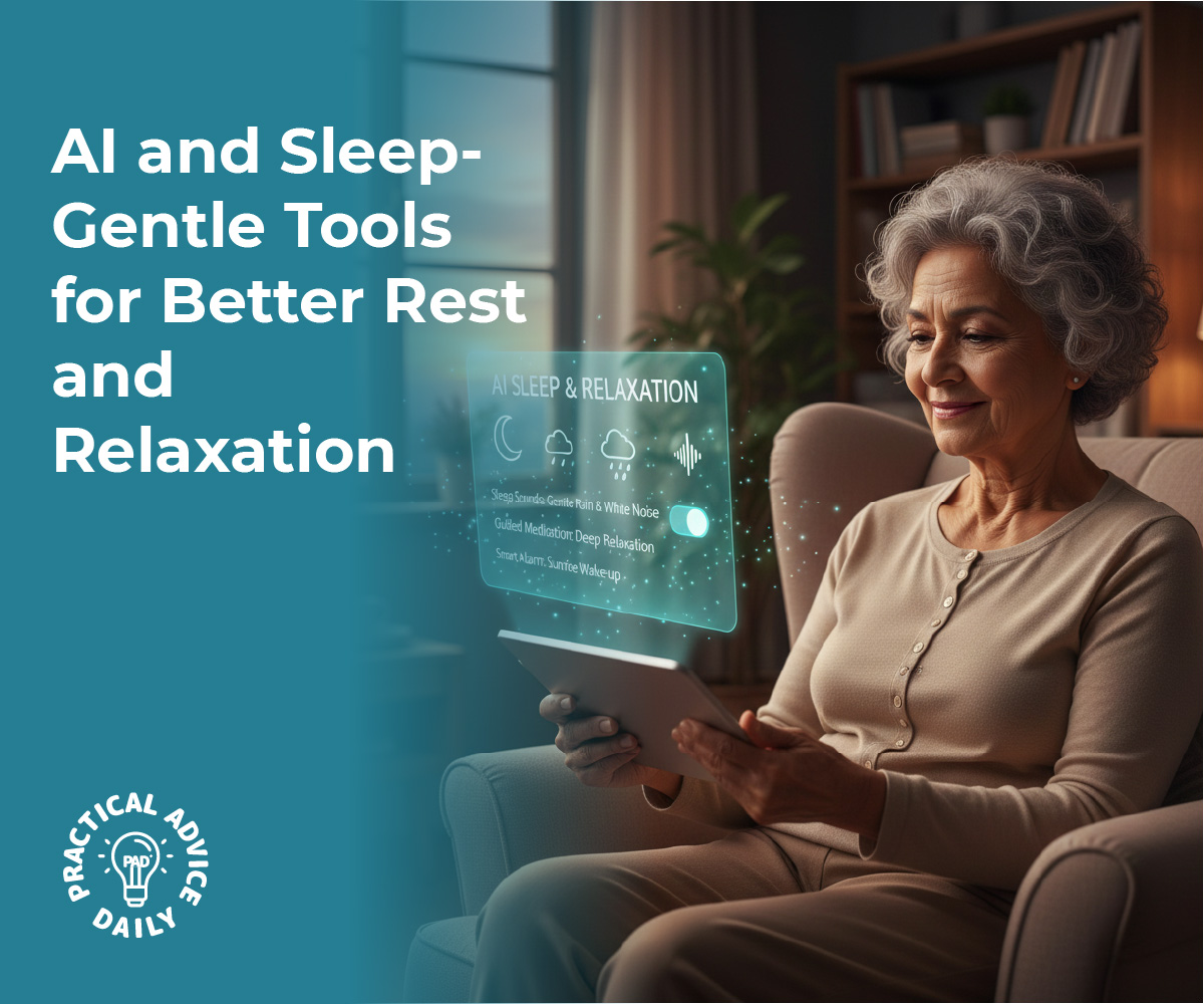 AI and Sleep: Gentle Tools for Better Rest and Relaxation