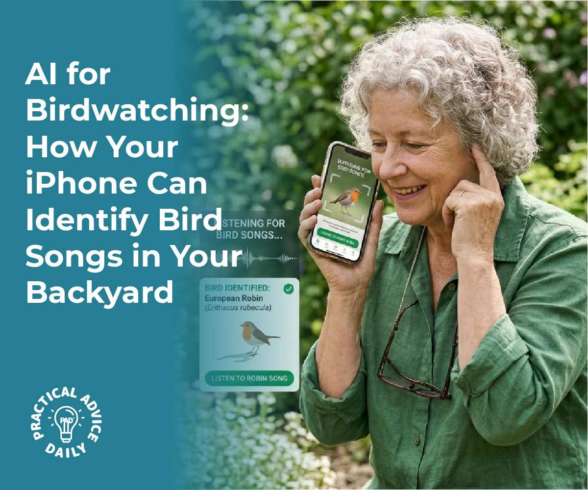 AI for Birdwatching: How Your iPhone Can Identify Bird Songs in Your Backyard
