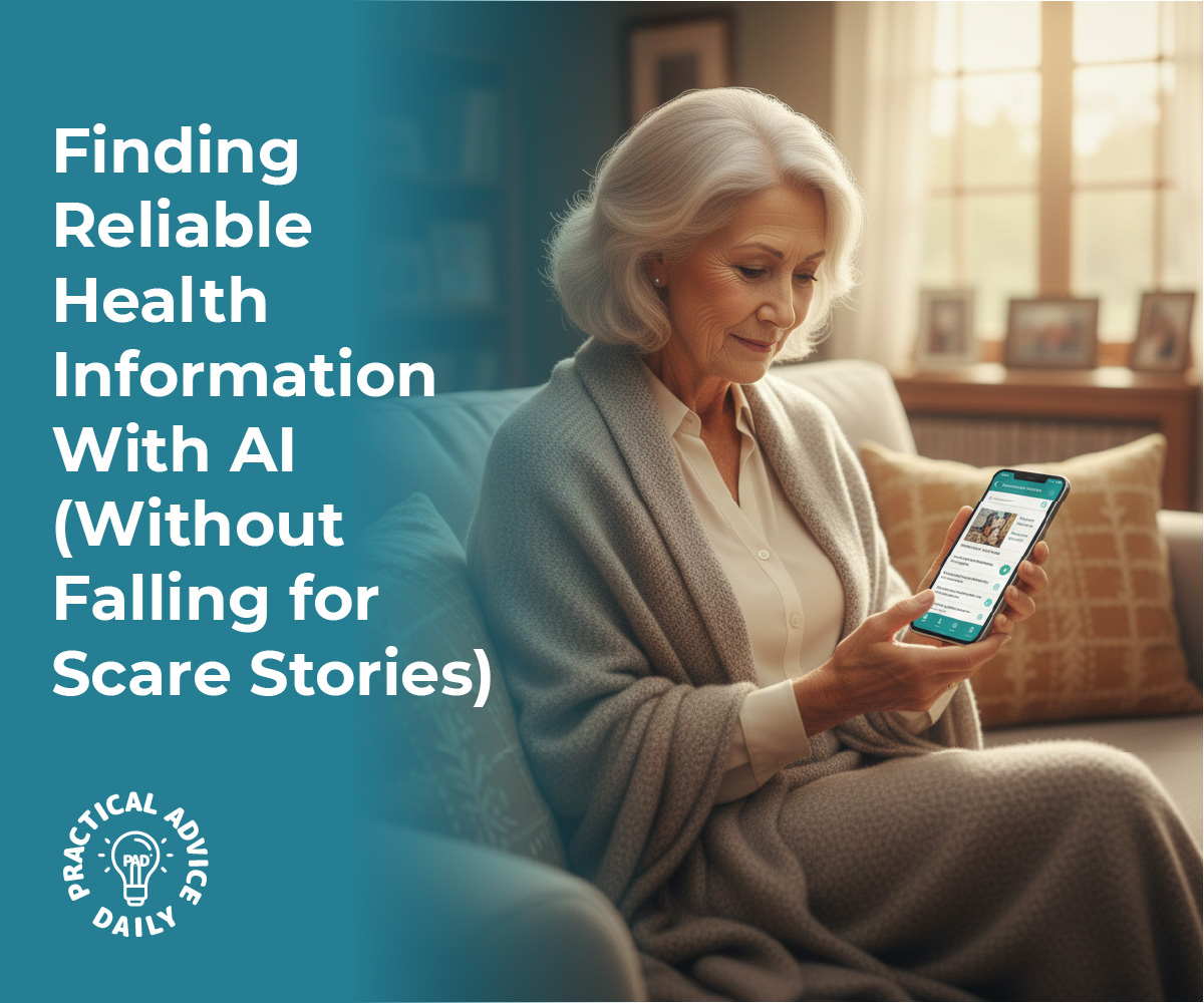 Finding Reliable Health Information With AI (Without Falling for Scare Stories)
