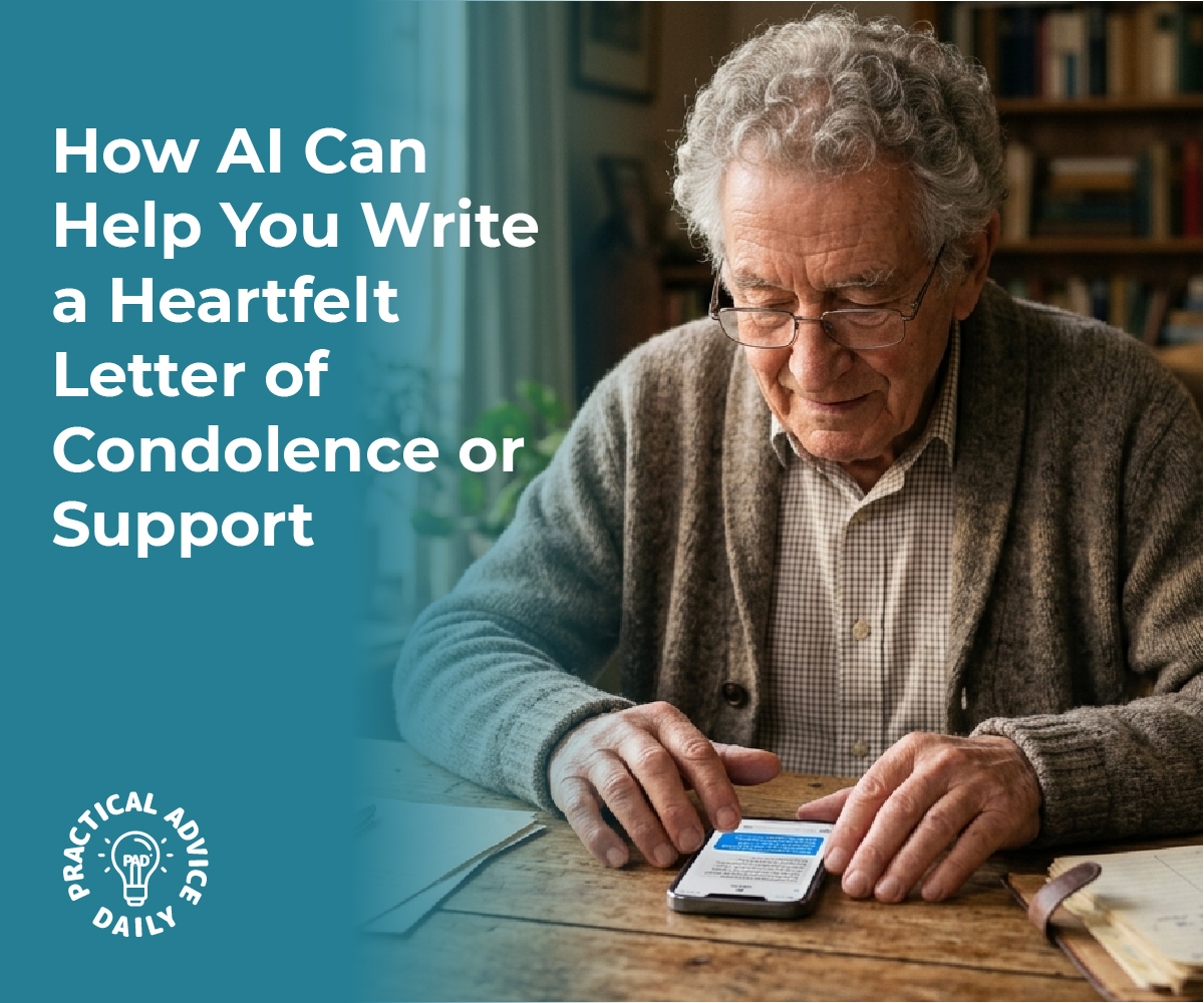 How AI Can Help You Write a Heartfelt Letter of Condolence or Support