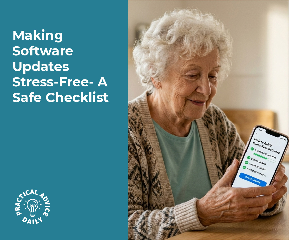 Making Software Updates Stress-Free: A Safe Checklist