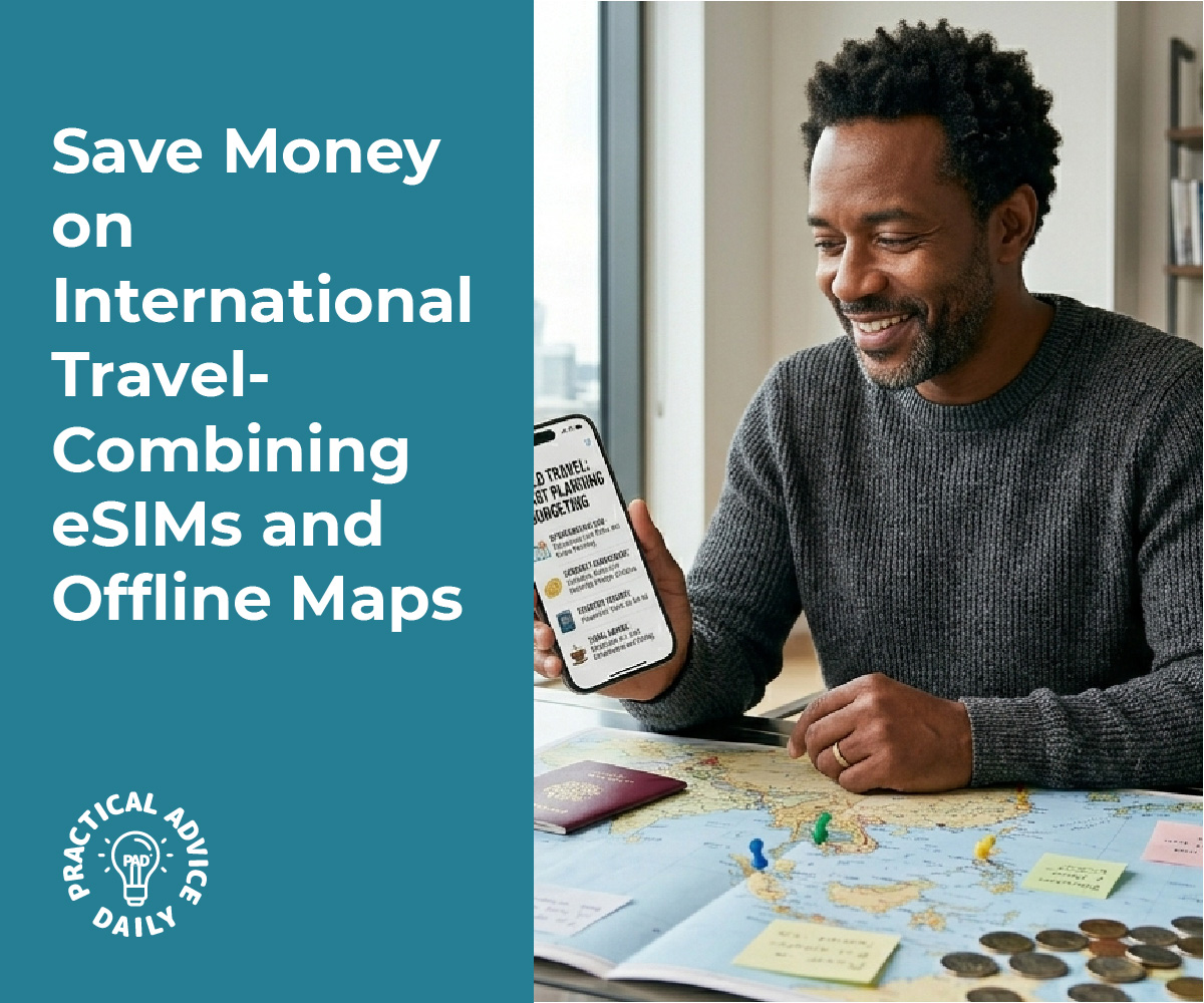 Save Money on International Travel: Combining eSIMs and Offline Maps