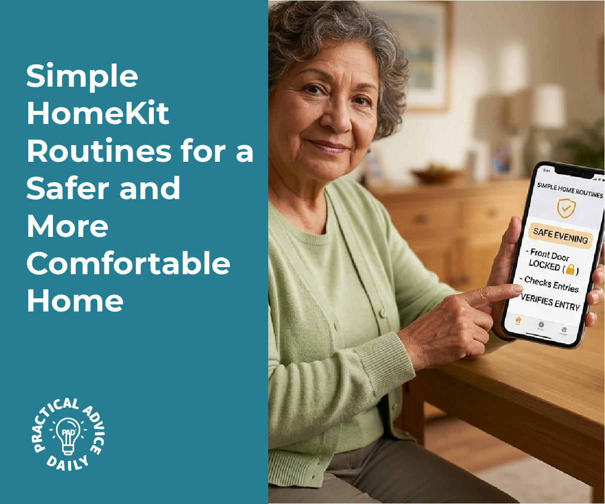 Simple HomeKit Routines for a Safer and More Comfortable Home