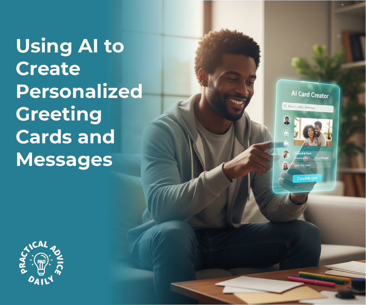 Using AI to Create Personalized Greeting Cards and Messages