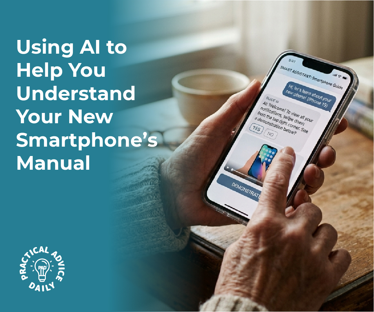 Using AI to Help You Understand Your New Smartphone’s Manual