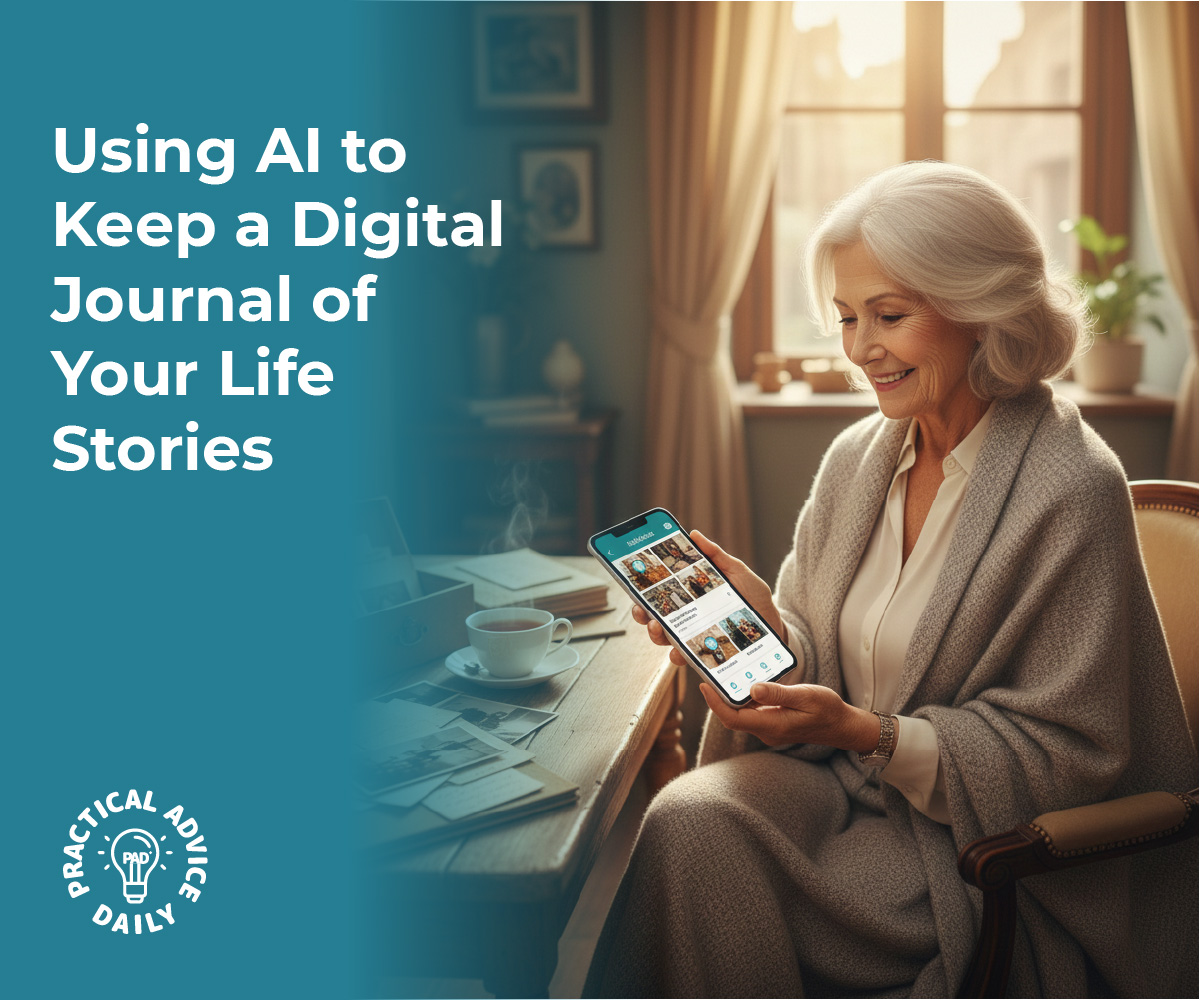 Using AI to Keep a Digital Journal of Your Life Stories