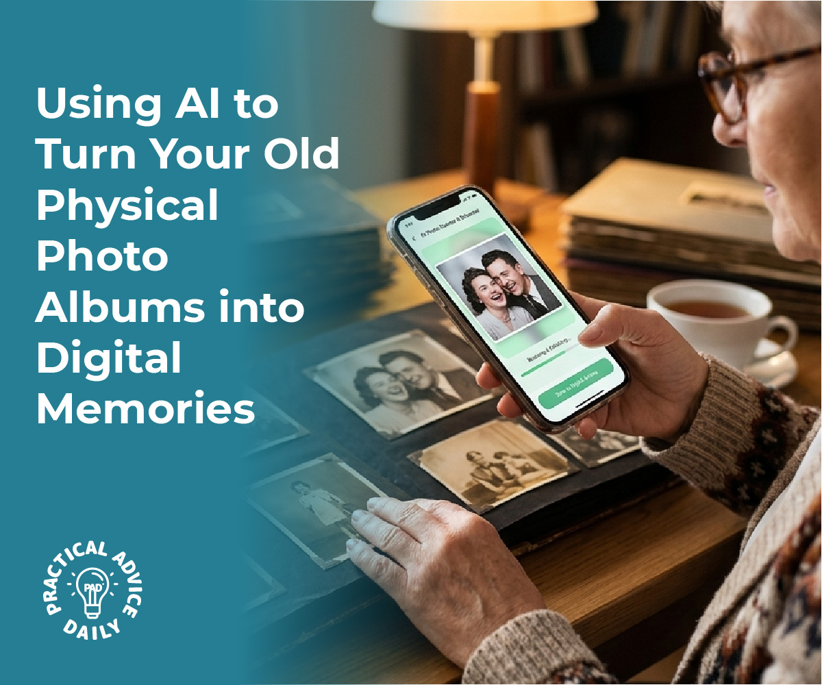 Using AI to Turn Your Old Physical Photo Albums into Digital Memories