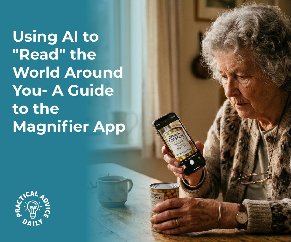 Using AI to “Read” the World Around You: A Guide to the Magnifier App