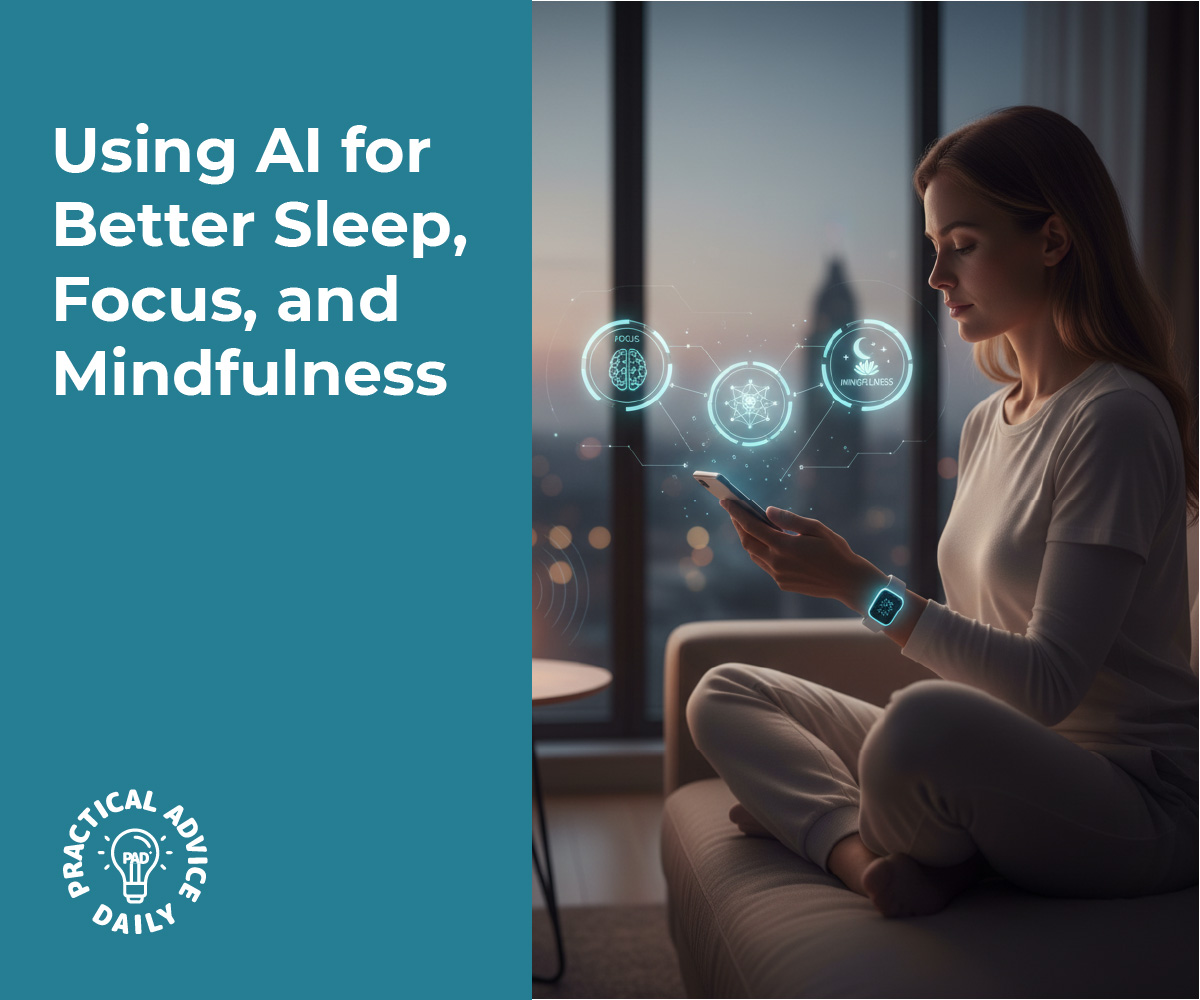 Using AI for Better Sleep, Focus, and Mindfulness