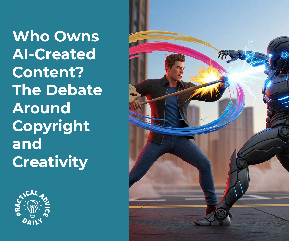Who Owns AI-Created Content? The Debate Around Copyright and Creativity