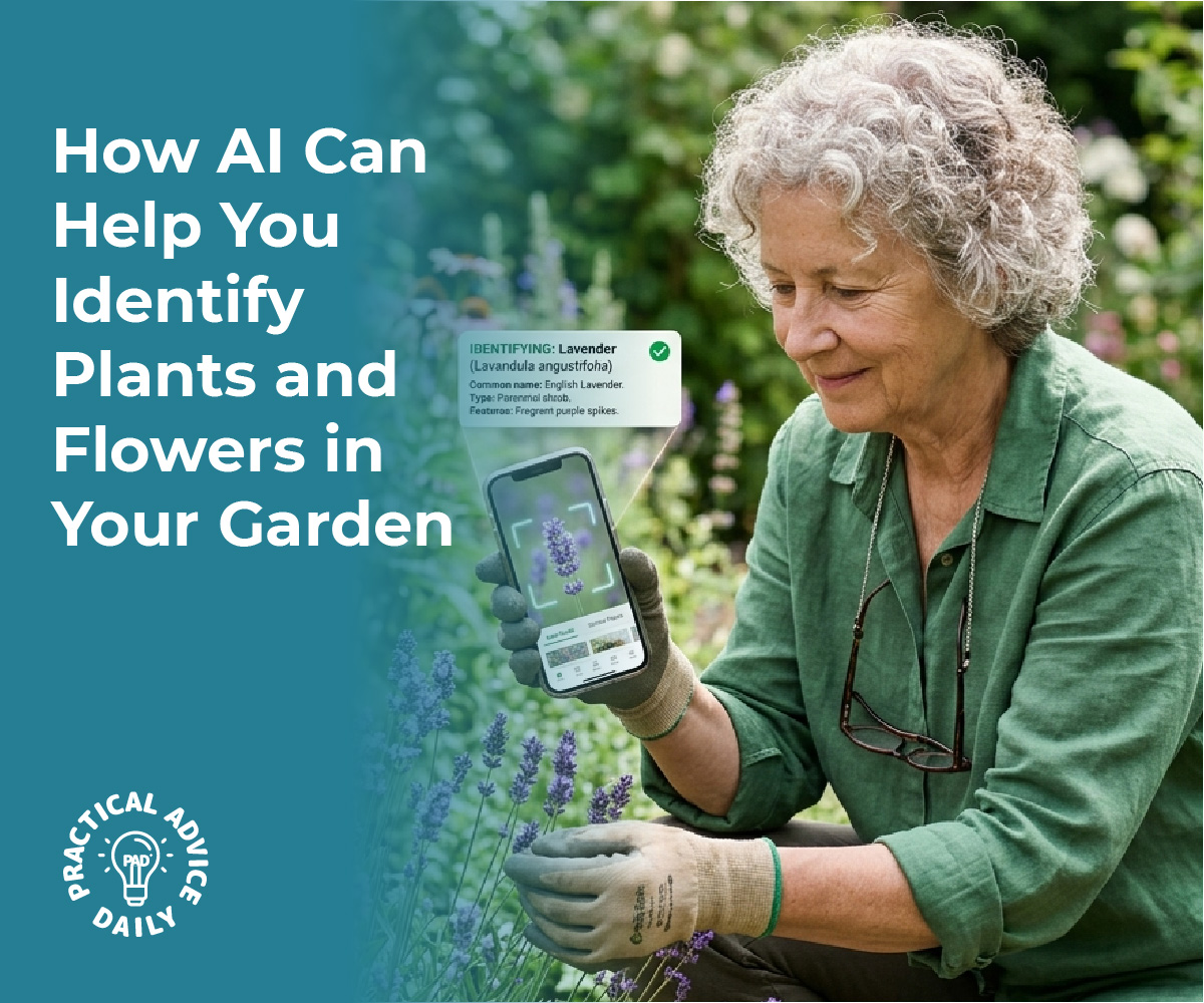 Using the iPhone’s Built-In Visual Look Up (AI) to Identify Plants: A Gardening Aid for Seniors