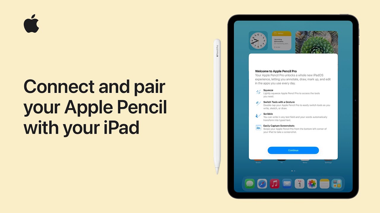 How to connect and pair your Apple Pencil with your iPad | Apple Support