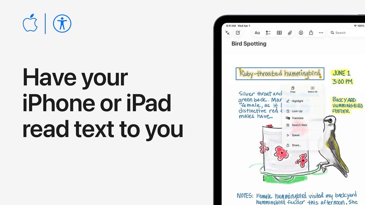 How to have your iPhone or iPad read text to you | Apple Support