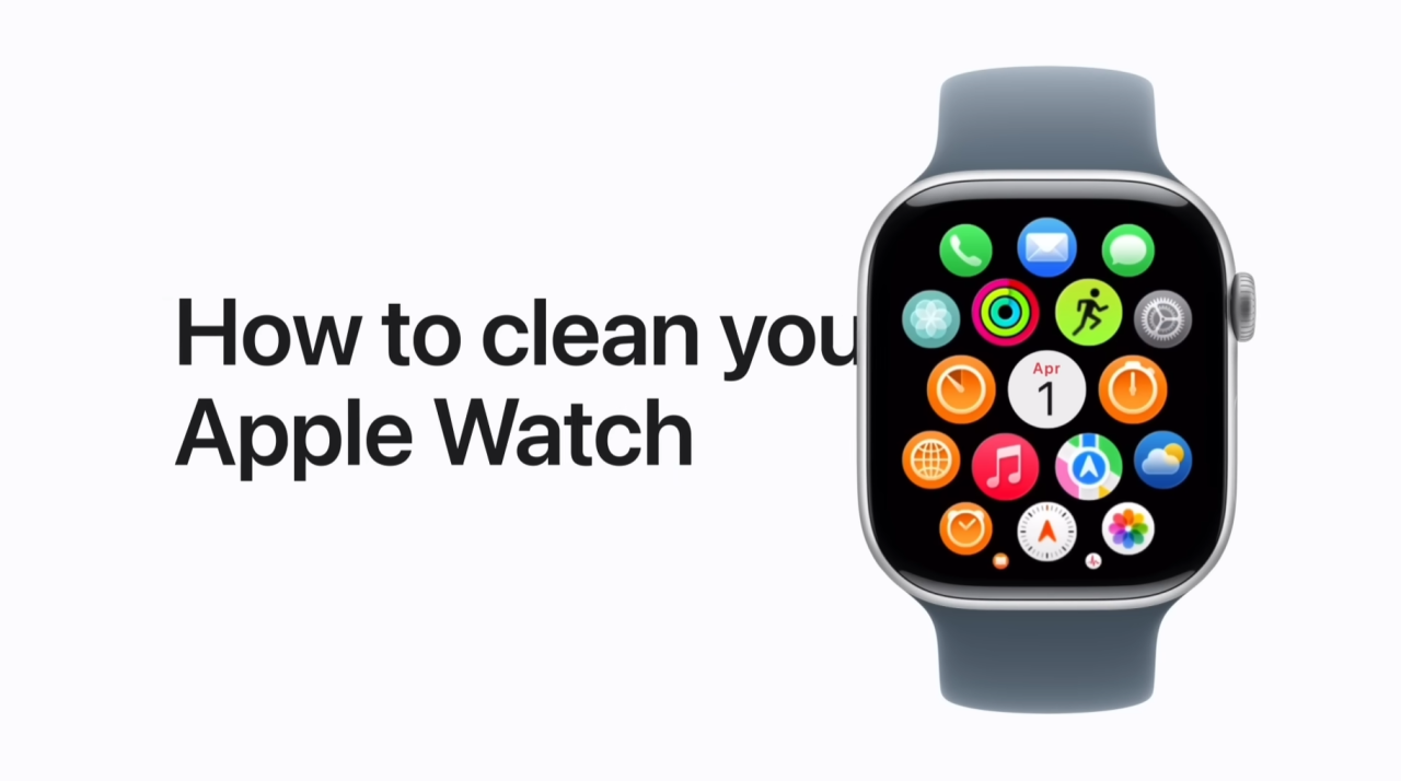 How to clean your Apple Watch | Apple Support
