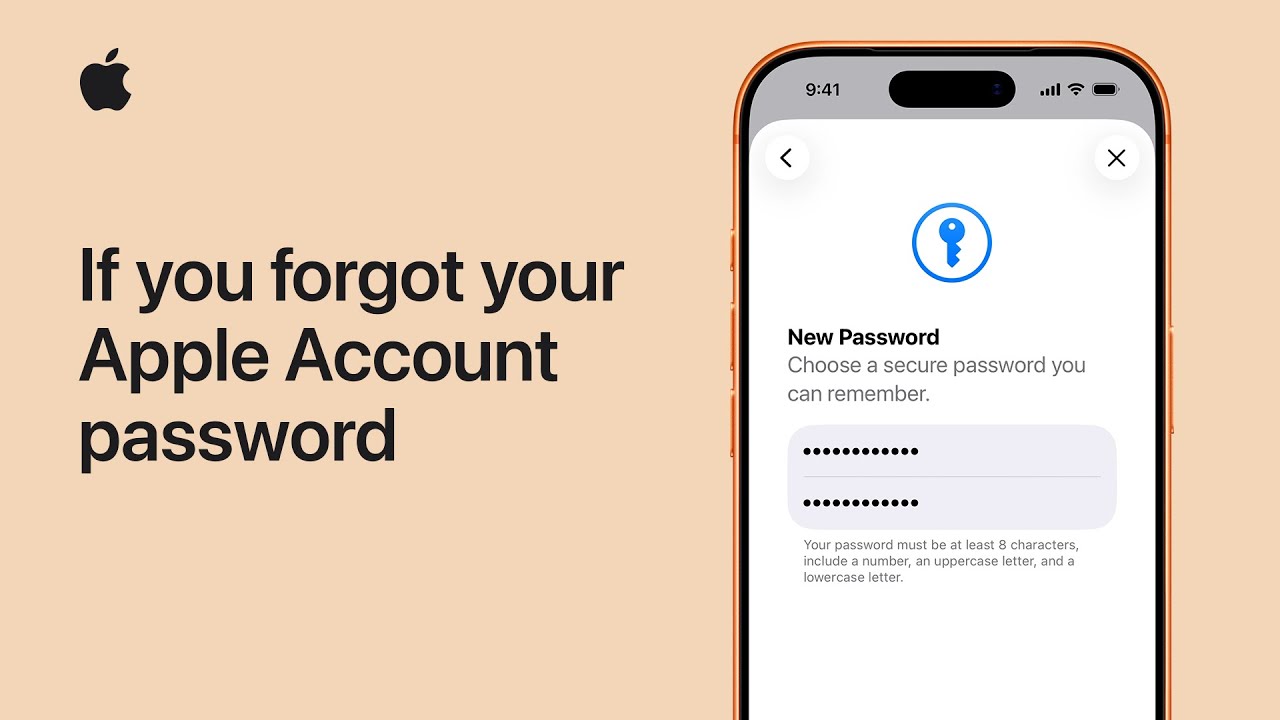 What to do if you forgot your Apple Account password | Apple Support