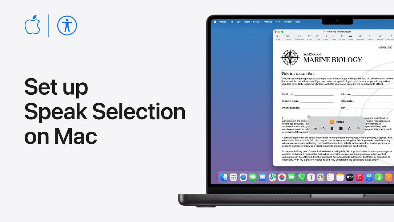 How to set up Speak Selection on Mac | Apple Support