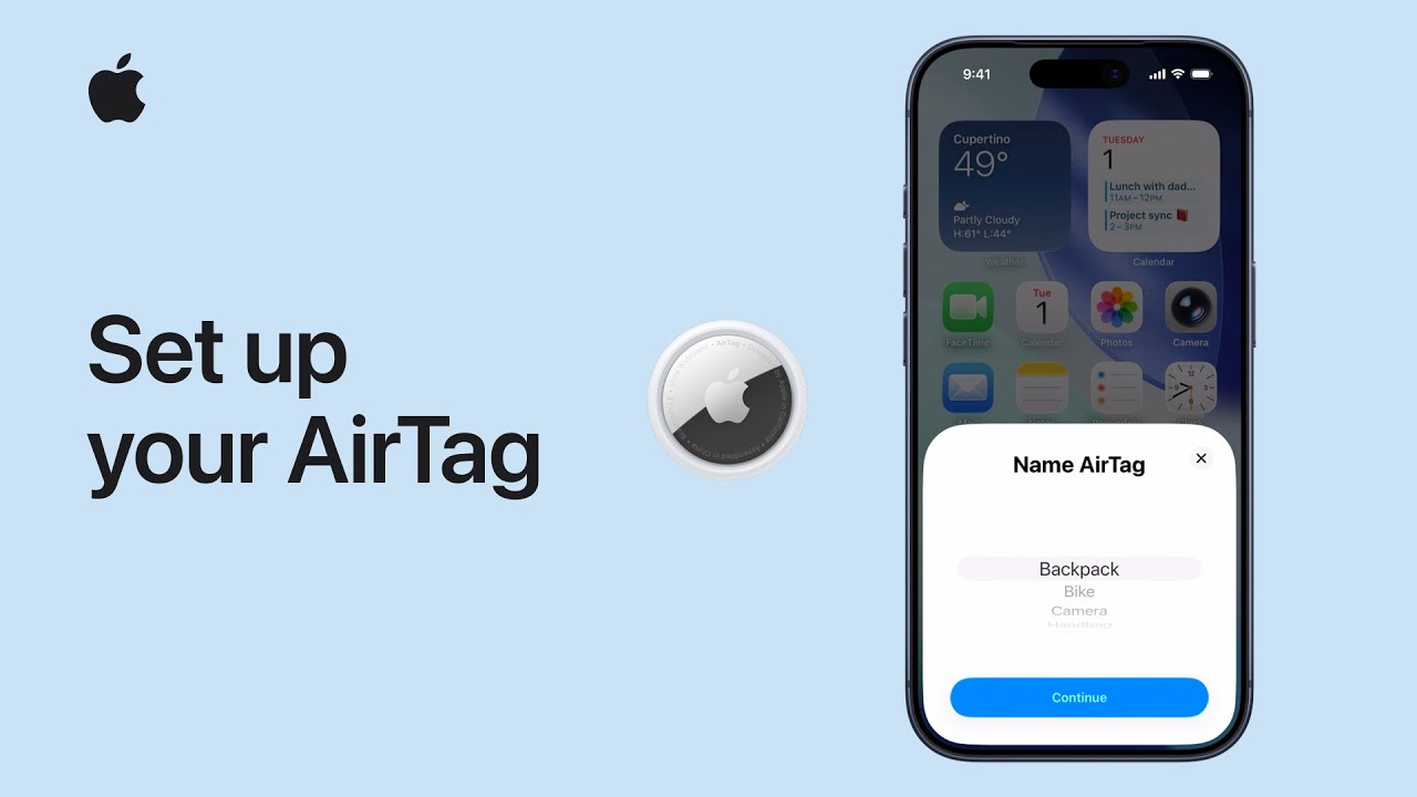 How to set up your AirTag | Apple Support