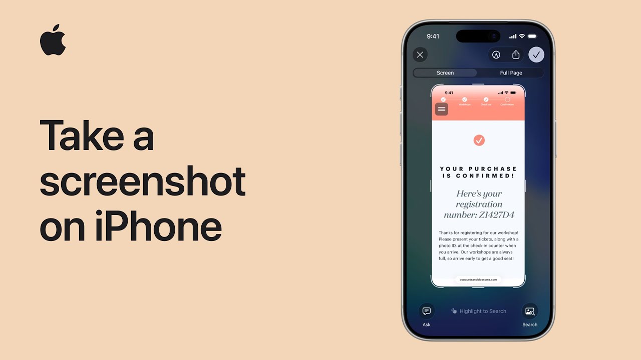 How to take a screenshot on iPhone | Apple Support