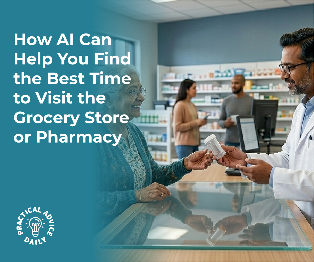 How AI Can Help You Find the Best Time to Visit the Grocery Store or Pharmacy