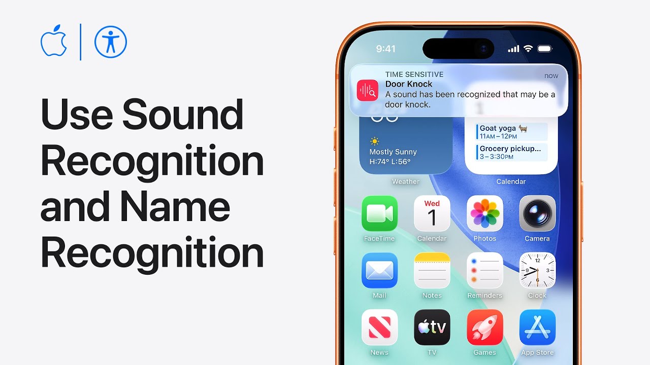 How to use Sound Recognition and Name Recognition on iPhone | Apple Support