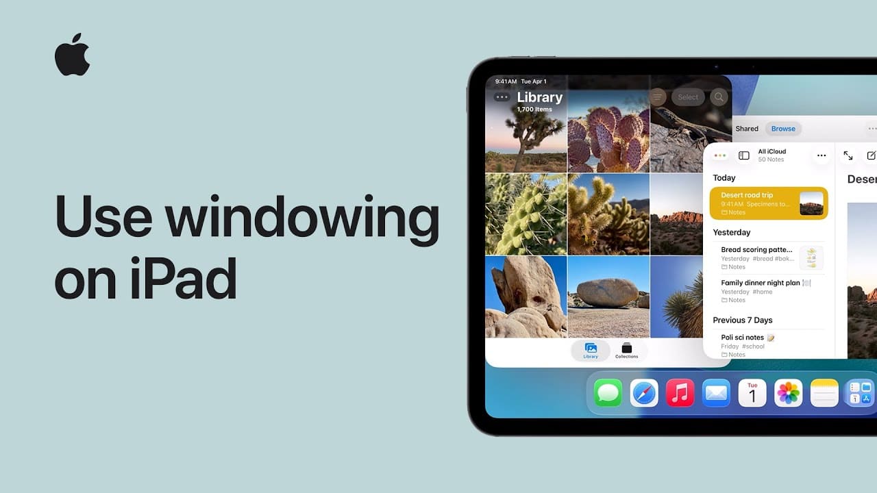 How to use windowing on iPad | Apple Support
